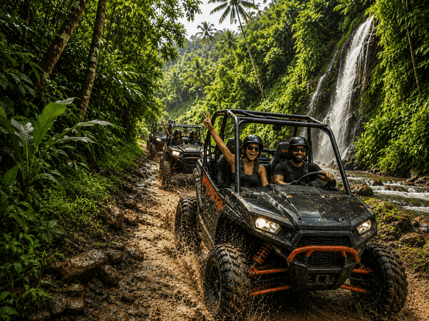 Bali UTV Jungle Buggy Adventure – Mud Track, Tunnel & Off-Road Experience