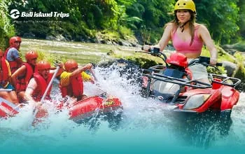 Jungle ATV Quad Bike + Rafting at Ayung River
