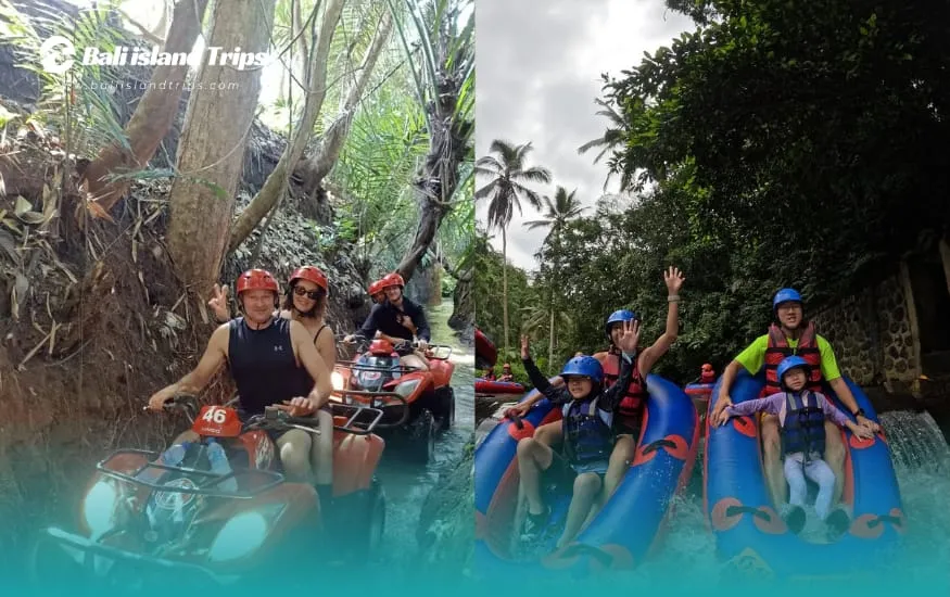 Jungle ATV Quad Bike + River Tubing