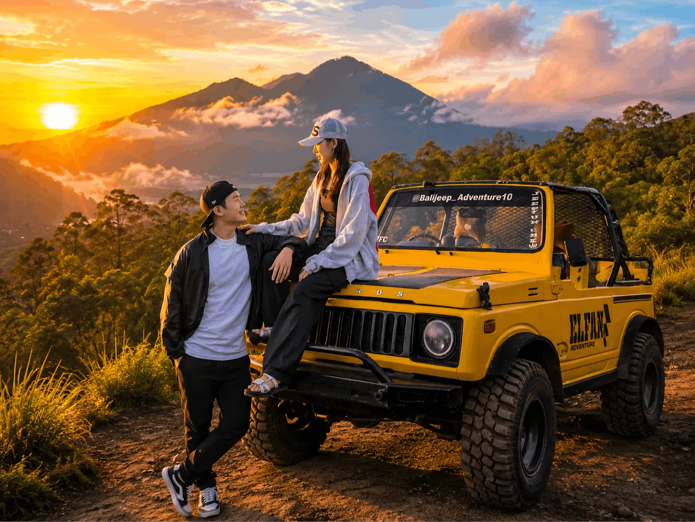 Mount Batur Sunrise Jeep Tour with Hotel Transfer 