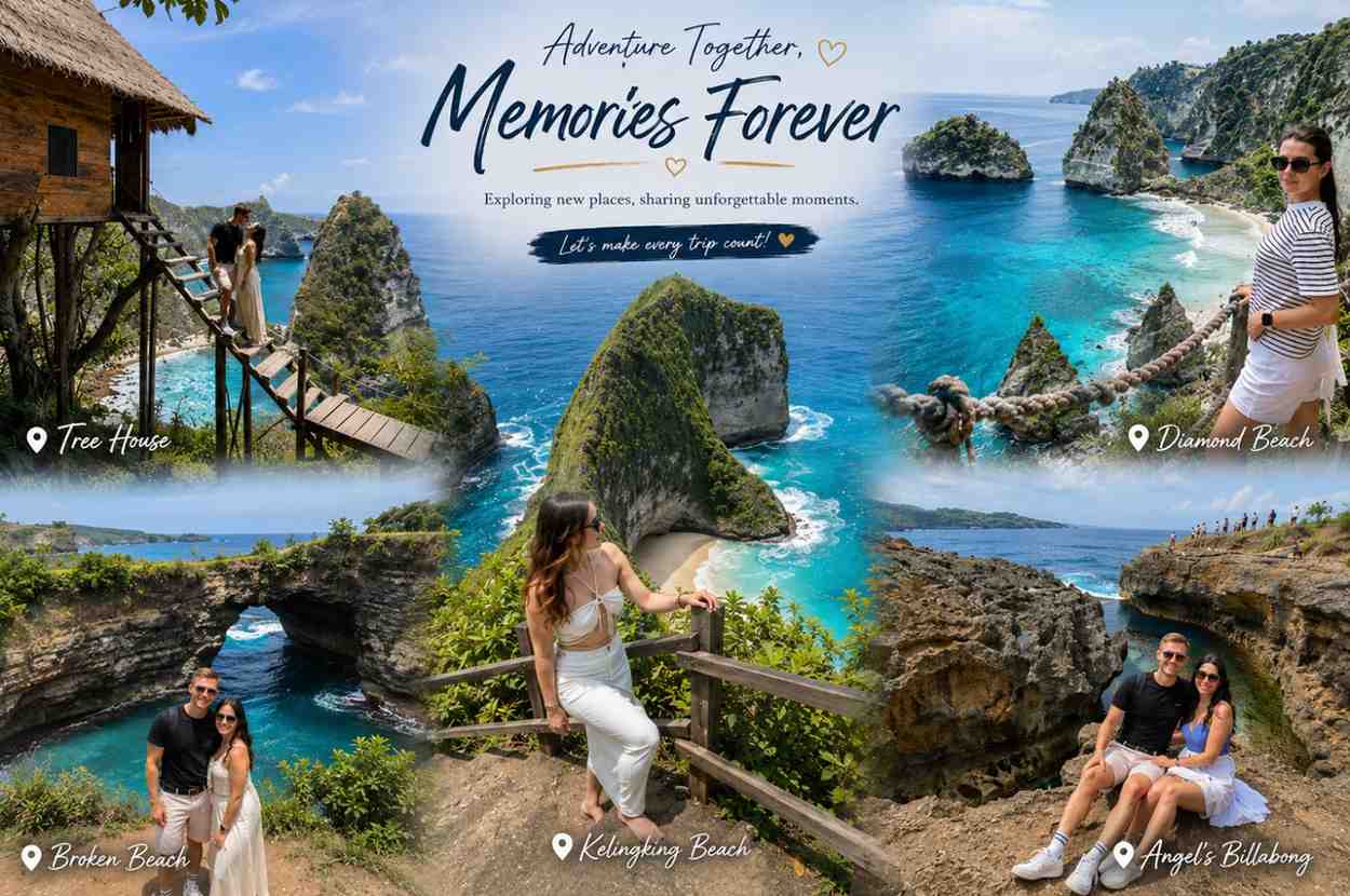 Full-Day Nusa Penida Combination Tour with Hotel Pickup from Bali