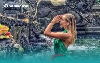 Purification at Tirta Empul Temple